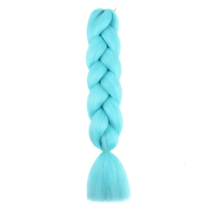 24 Inches DIY Jumbo Braiding Hair Synthetic Hair Extensions Afro Ombre Crochet Braid Hair Wholesale for Women