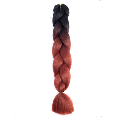 24 Inches DIY Jumbo Braiding Hair Synthetic Hair Extensions Afro Ombre Crochet Braid Hair Wholesale for Women