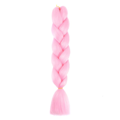 24 Inches DIY Jumbo Braiding Hair Synthetic Hair Extensions Afro Ombre Crochet Braid Hair Wholesale for Women