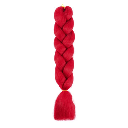 24 Inches DIY Jumbo Braiding Hair Synthetic Hair Extensions Afro Ombre Crochet Braid Hair Wholesale for Women