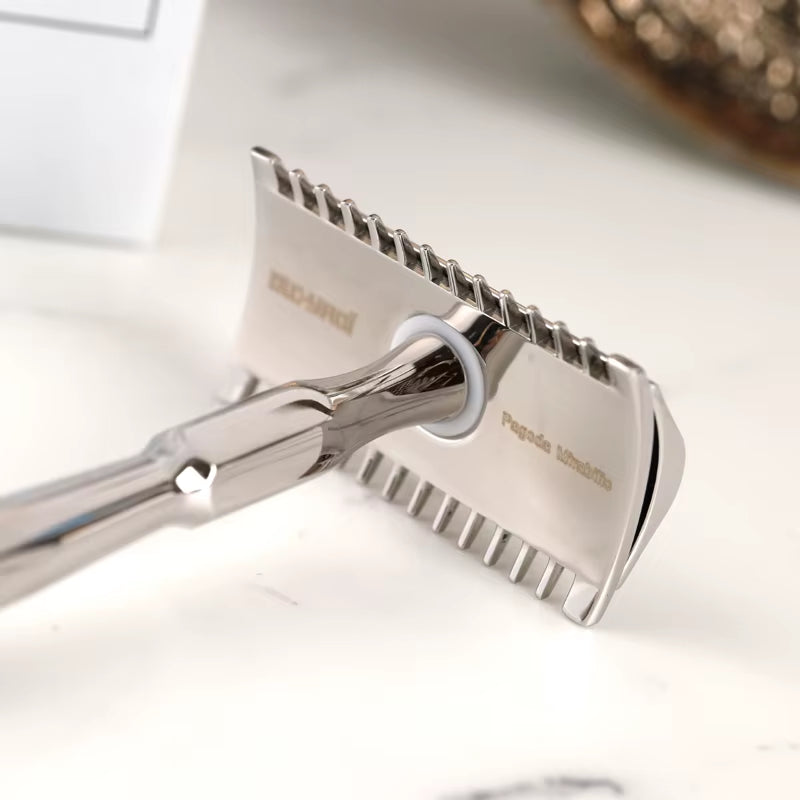 Yaqi PAGODA MIRABILIS Stainless Steel Safety Razor