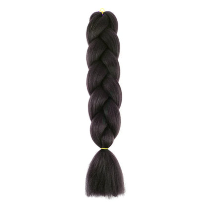 24 Inches DIY Jumbo Braiding Hair Synthetic Hair Extensions Afro Ombre Crochet Braid Hair Wholesale for Women