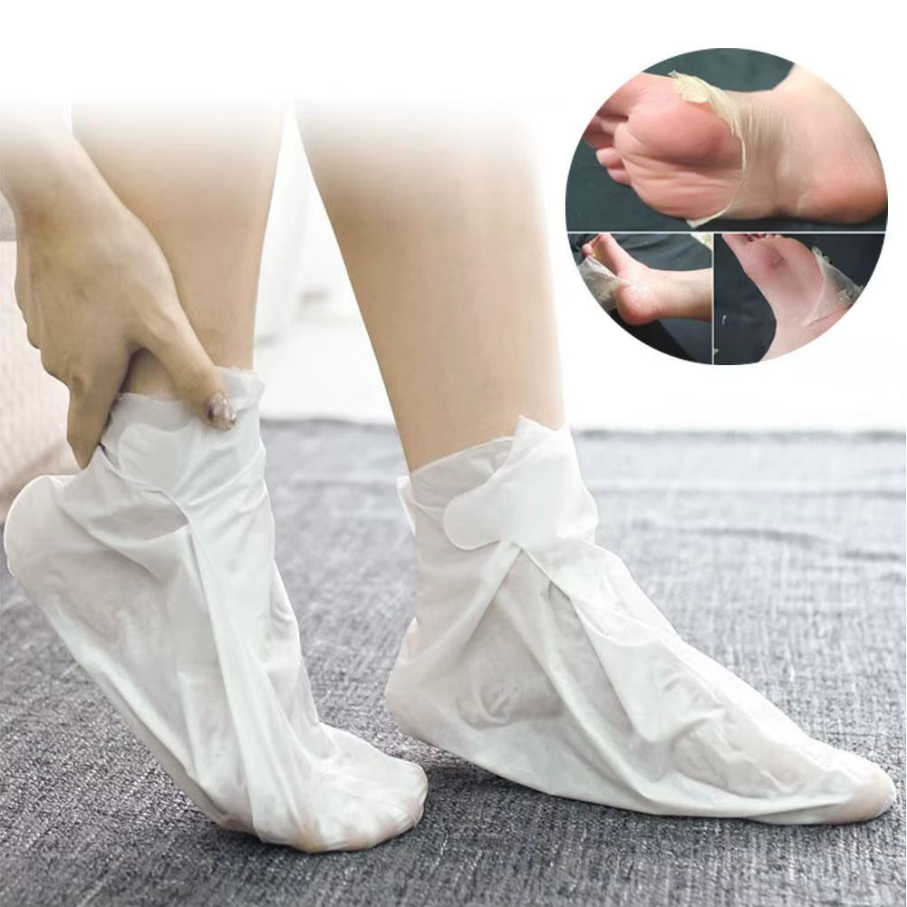 1 Pair Exfoliating Feet Mask Exfoliating Foot Peel Mask Socks Pedicure Peeling Dead Skin Remover Feet Mask Peel Moisturizing