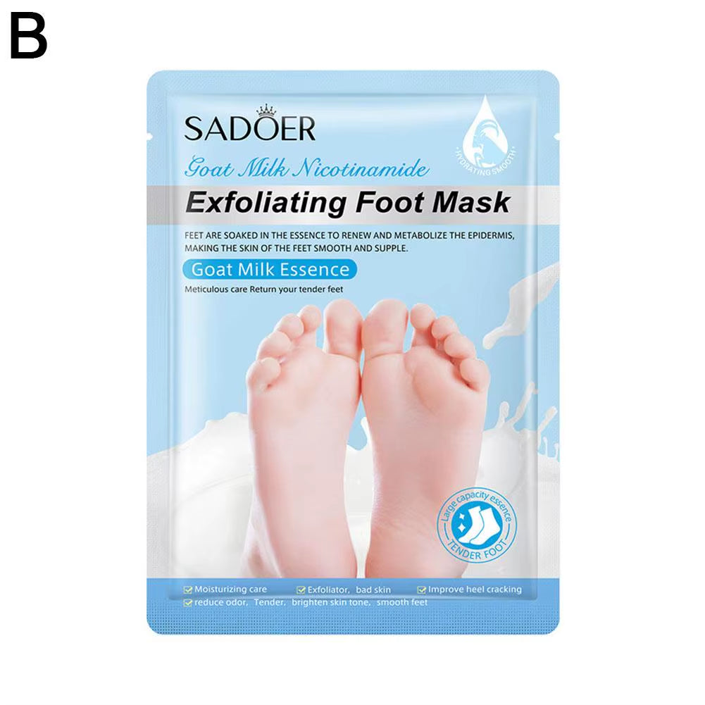 1 Pair Exfoliating Feet Mask Exfoliating Foot Peel Mask Socks Pedicure Peeling Dead Skin Remover Feet Mask Peel Moisturizing