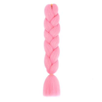 24 Inches DIY Jumbo Braiding Hair Synthetic Hair Extensions Afro Ombre Crochet Braid Hair Wholesale for Women