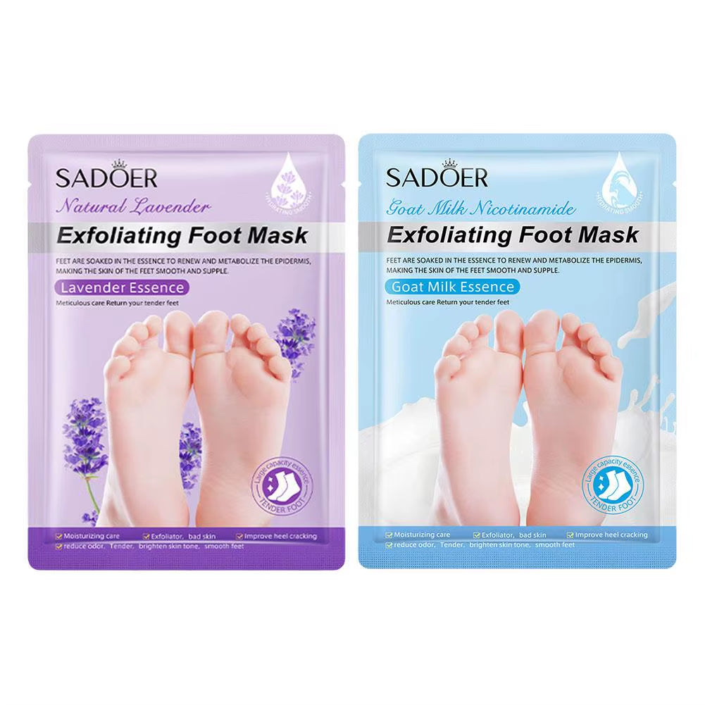 1 Pair Exfoliating Feet Mask Exfoliating Foot Peel Mask Socks Pedicure Peeling Dead Skin Remover Feet Mask Peel Moisturizing