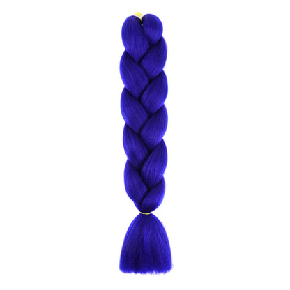 24 Inches DIY Jumbo Braiding Hair Synthetic Hair Extensions Afro Ombre Crochet Braid Hair Wholesale for Women
