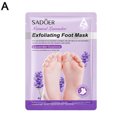 1 Pair Exfoliating Feet Mask Exfoliating Foot Peel Mask Socks Pedicure Peeling Dead Skin Remover Feet Mask Peel Moisturizing
