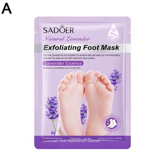 1 Pair Exfoliating Feet Mask Exfoliating Foot Peel Mask Socks Pedicure Peeling Dead Skin Remover Feet Mask Peel Moisturizing